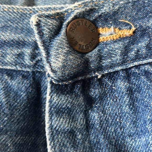 Vintage “Rustler” Straight Leg Jeans - Picture 5 of 8